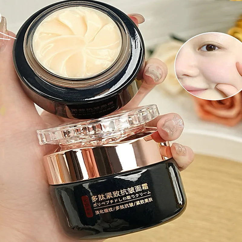 Anti-Aging Face Cream with Polypeptides, Deep Hydration & Brightening