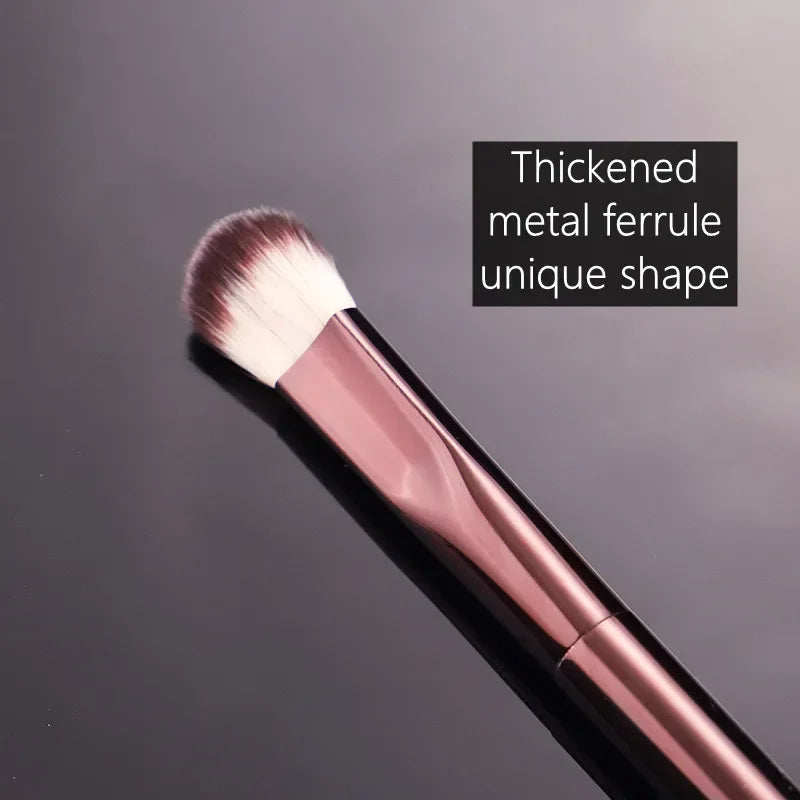 Vanish Concealer Brush - Angled Synthetic Makeup Tool for Liquid & Cream