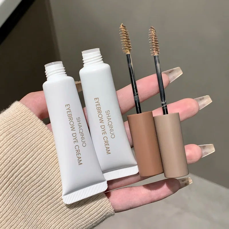 Natural Eyebrow Dye Gel Tint Mascara Long Lasting Quick Dry Brow Tattoo Cream