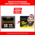 Black Beard Dye Cream - Natural, Fast Permanent Gray Hair Cover, Men’s Beard Coloring