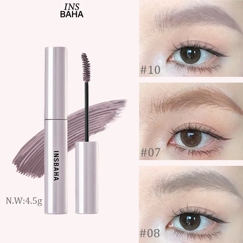 Waterproof Long-Lasting Eyebrow Mascara & Tint - Natural Soft Mist Finish