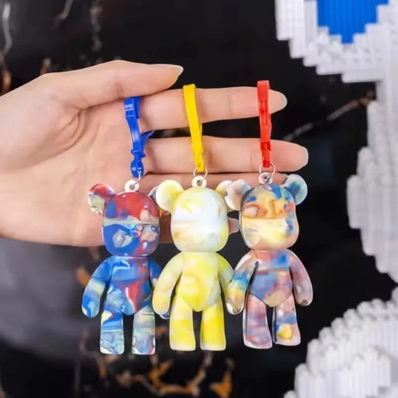DIY Art & Craft Kit for Kids - Handmade White Bear Painting Set with Multi-Color Paints