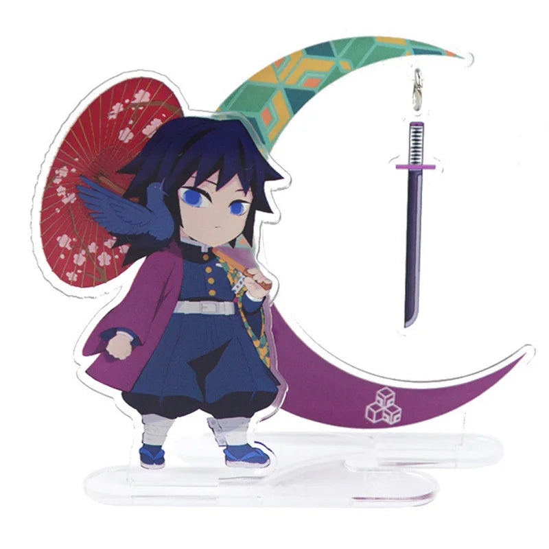 Anime Demon Slayer Acrylic Stand Figures Miniatures Manga Collectibles - Multiple Colors