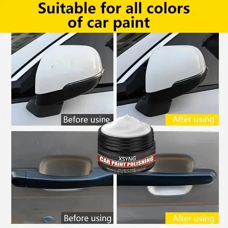 Car Scratch Repair & Polishing Wax - Paint Restoration & Scratch Remover