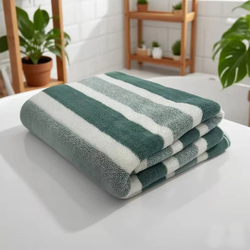 Bath Towel Set 1-Pack, Quick Dry, Highly Absorbent, Durable for Family & Beach Use