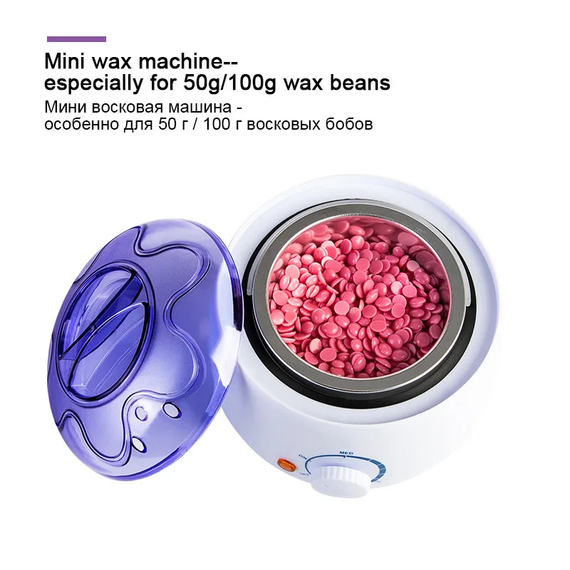 200ml Wax Heater for Hair Removal Paraffin Warmer Epilator Wax Melting Pot