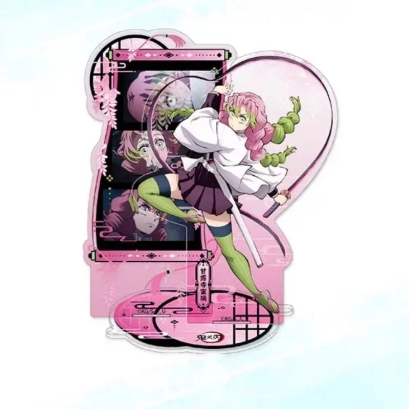 Anime Acrylic Stand Figure Collection - Demon Slayer Kimetsu No Yaiba Desktop Decor