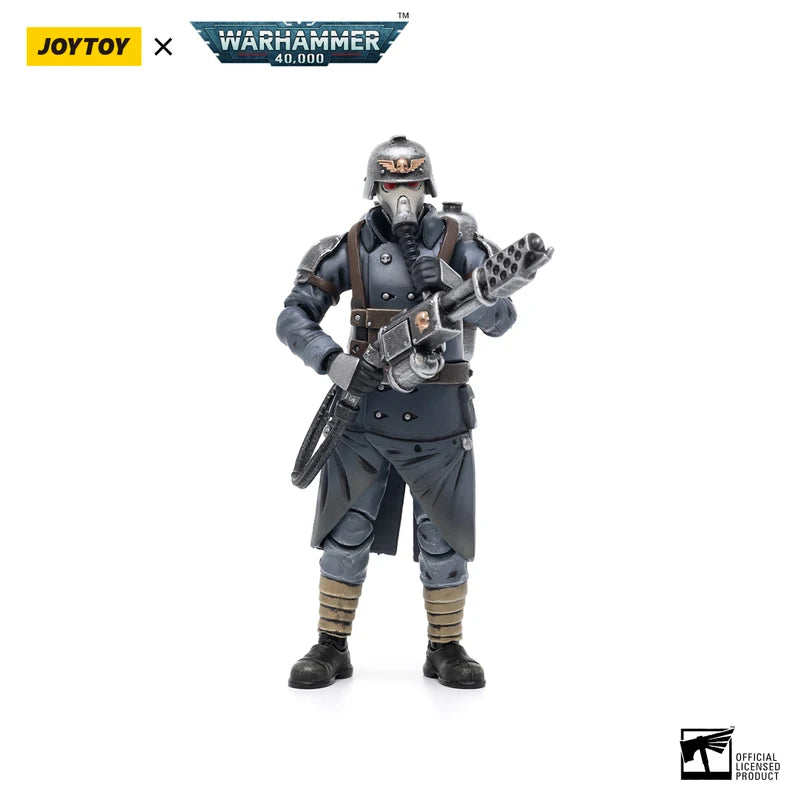 Action Figure Astra Militarum Death Korps Krieg Veteran Squad Toy Model