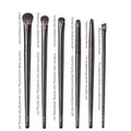 6-Piece Eye Makeup Brush Set for Eyeshadow, Eyebrow, Contour & Eyeliner