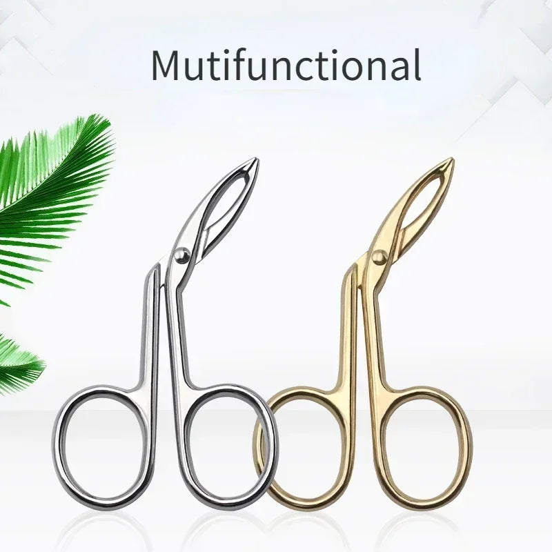 Stainless Steel Eyebrow Pliers & Tweezers Set - Makeup & Beauty Tools