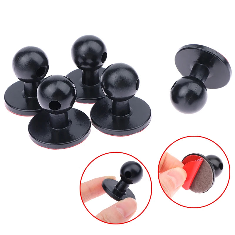 Mini Phone Mount Base for Car Navigation GPS & Smartphone Holders - 17mm Ball