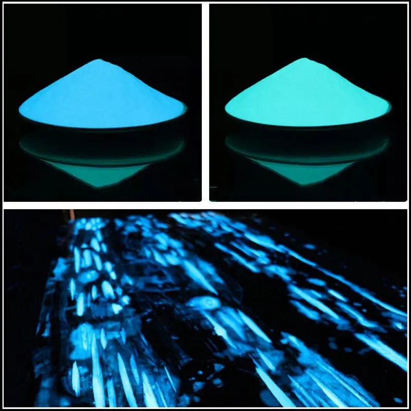 High Brightness Glow in the Dark Powder - Luminescent Pigment for Crafts & Nails