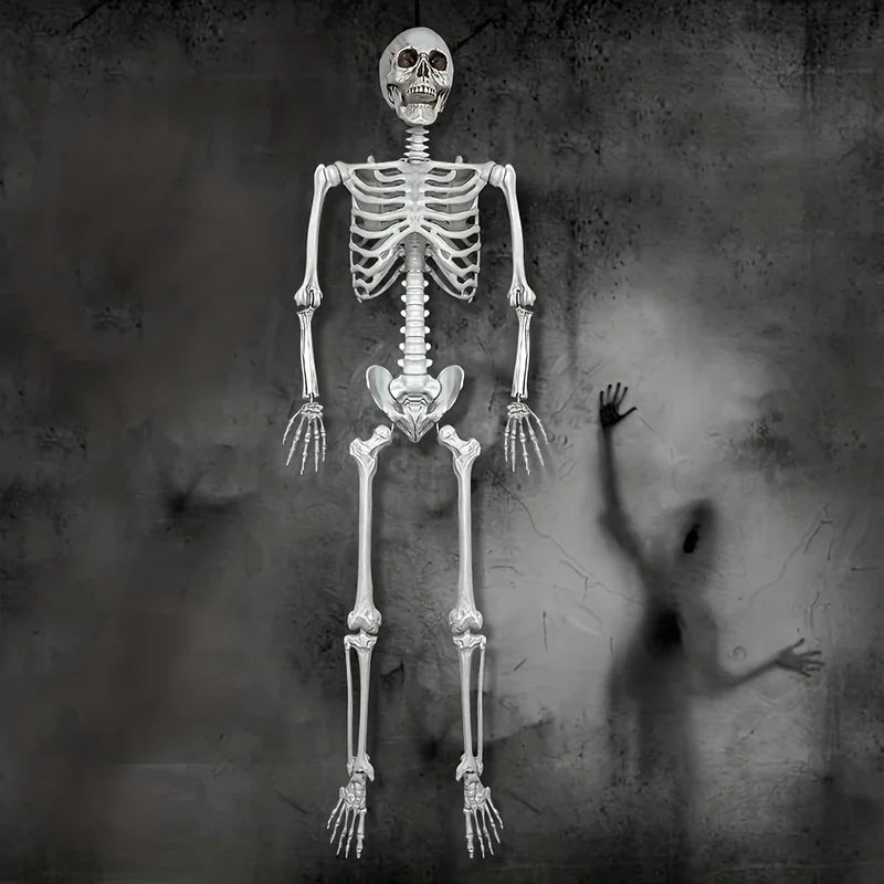 Halloween Skeleton Decoration Sculpture for Indoor Outdoor Spooky Home Garden Decor
