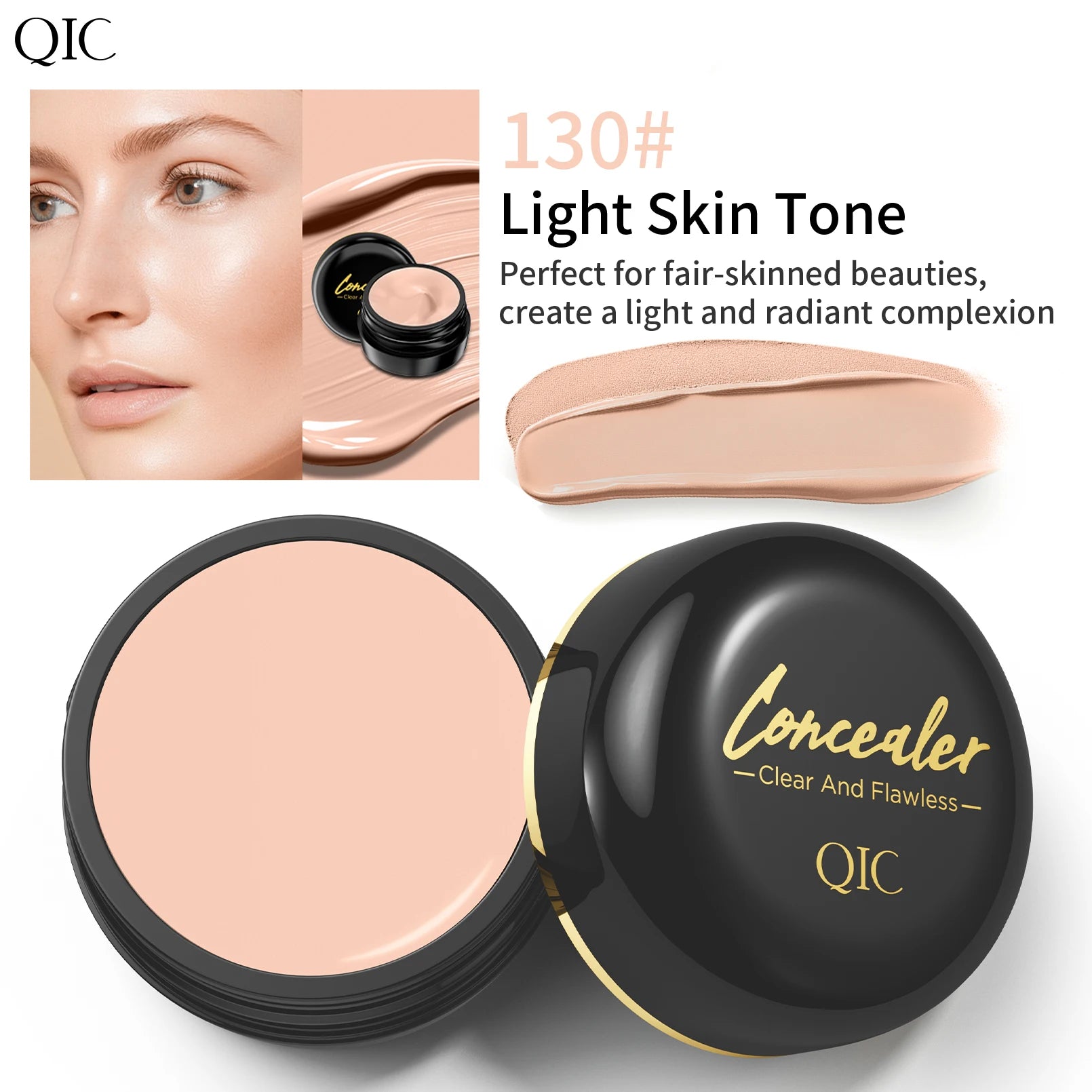 Waterproof Full Coverage Tattoo and Scar Concealer for All Skin Tones - Natural Finish Foundation