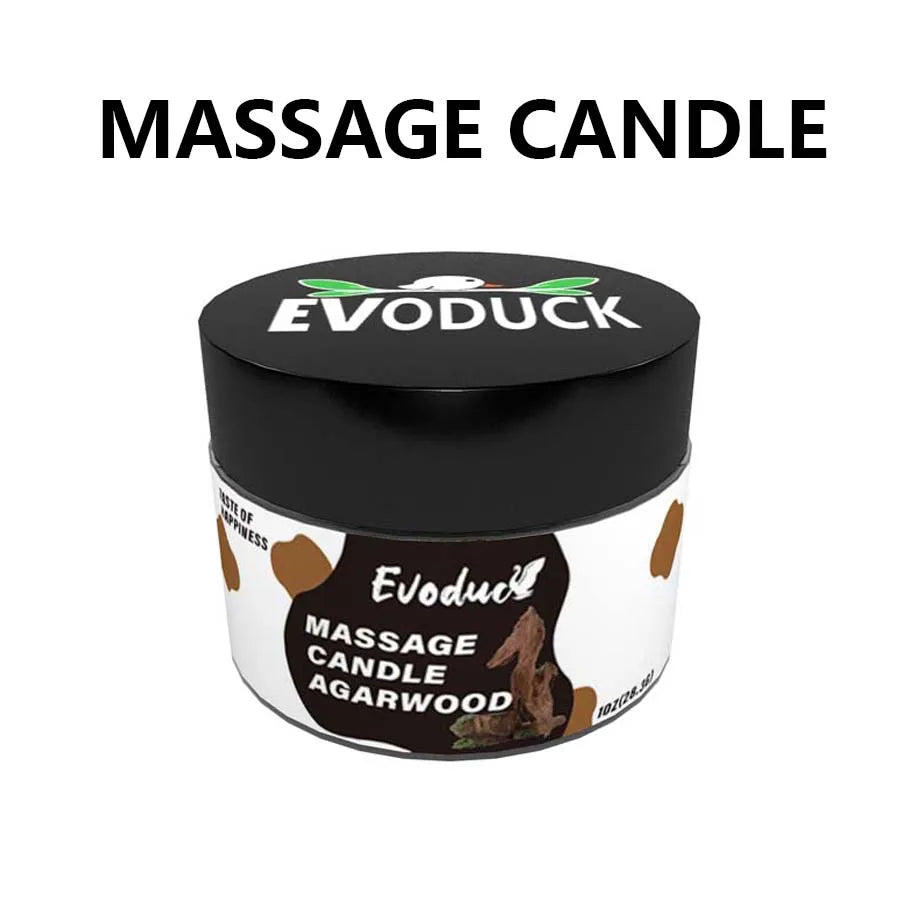 Massage Oil Candle with Sweet Orange Soy Wax for Relaxation and Deep Skin Moisturizing