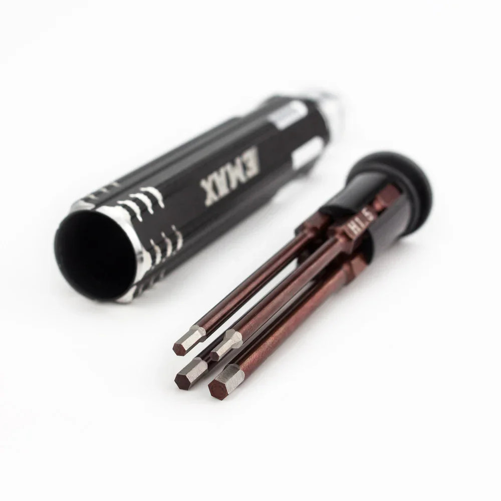 4-in-1 Hexagon Socket Screwdriver Set for RC Model Building - H1.5 H2.0 H2.5 H3.0mm