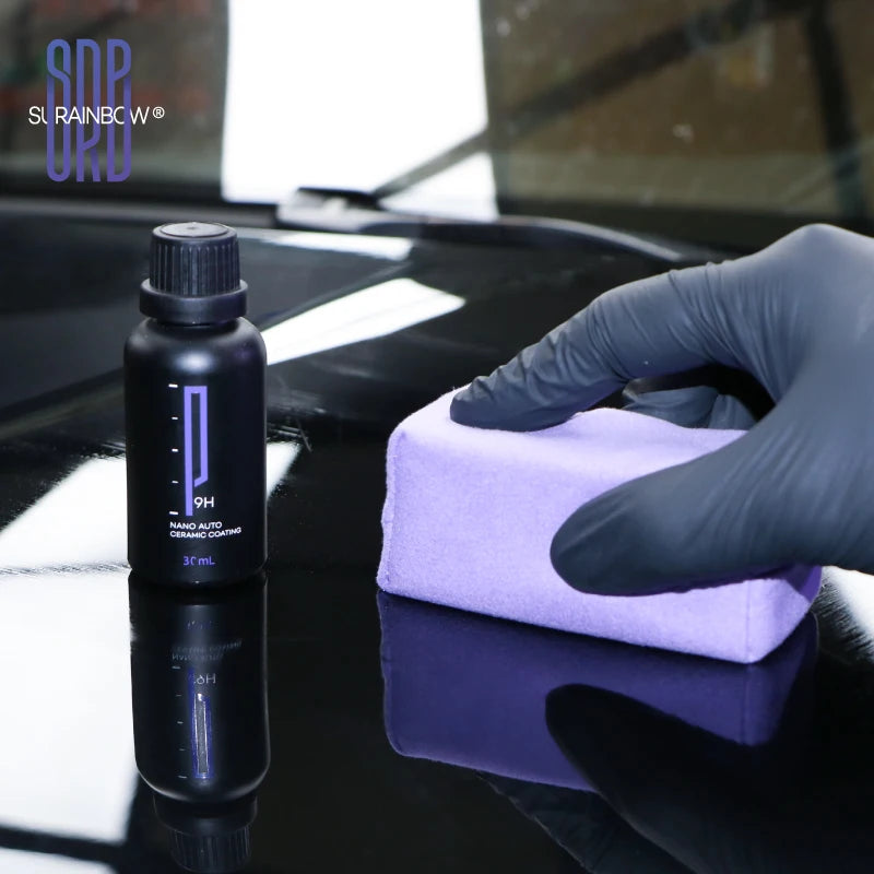 Nano Ceramic Car Coating Kit - 9H Hydrophobic Scratch-Resistant Gloss Sealant