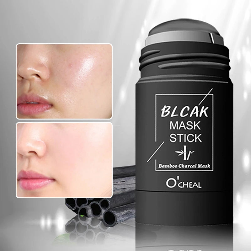 Facial Mask Stick Green Tea Honey Peach Pore Cleansing & Moisturizing Mud Film