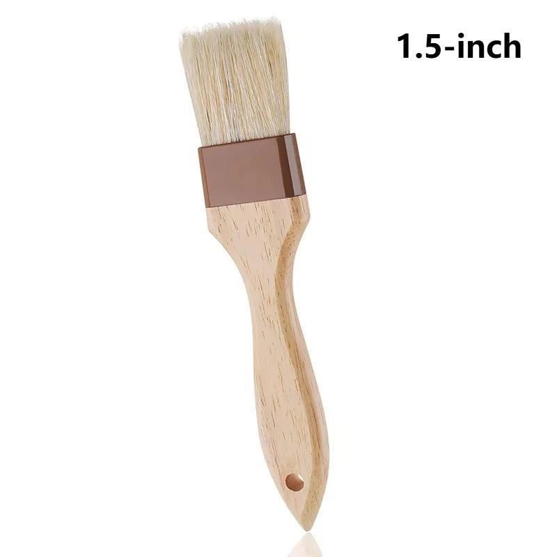 Oil & Pastry Brush Set 1/2PCS Fine Bristle Baking Cooking BBQ Kitchen Tools