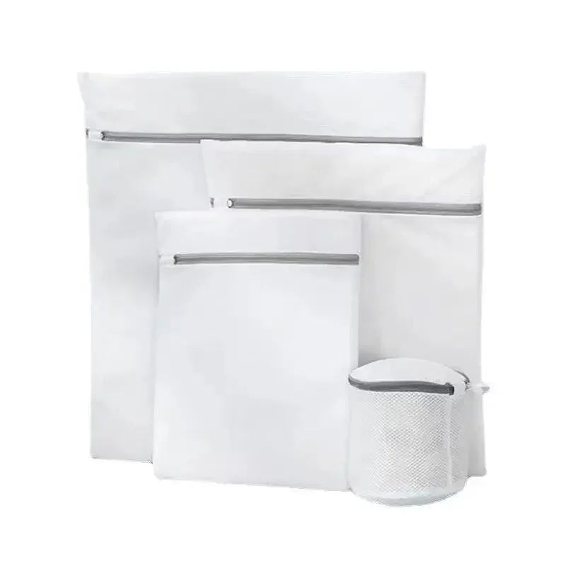 Large Mesh Laundry Bags Set for Clothing and Delicates - Pack of Two