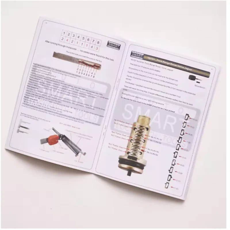 Lishi 2-in-1 Automotive Lock and Key Tool Manual Guide