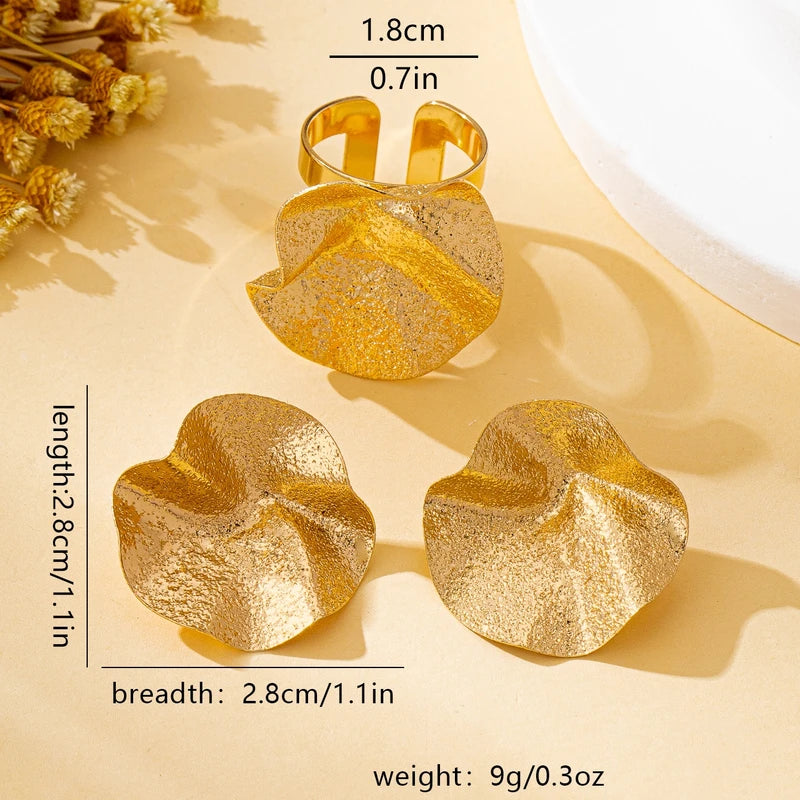 Women's Geometric Jewelry Set Earrings & Ring Casual & Vacation Wear