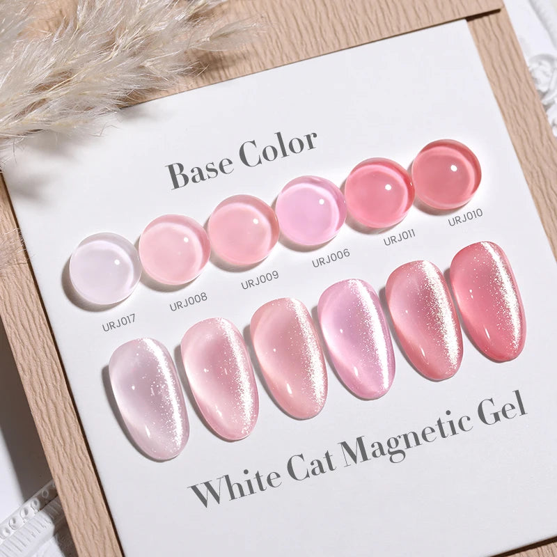 15ml Magnetic Glitter Gel Nail Polish - UV & LED Light Compatible, Semi-Permanent