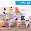 Cute Kawaii Cat Figurines Mini Decorations for Kids, Home & Desk Decor