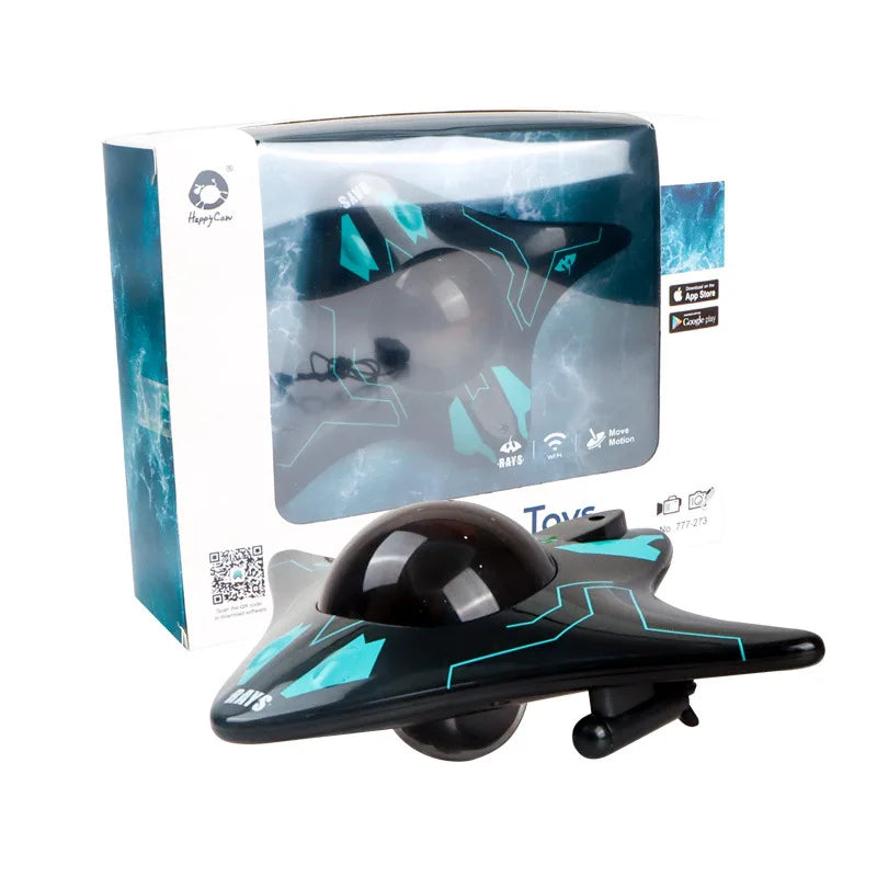 Remote Control Underwater Camera Boat with Wifi FPV for Kids and Boys