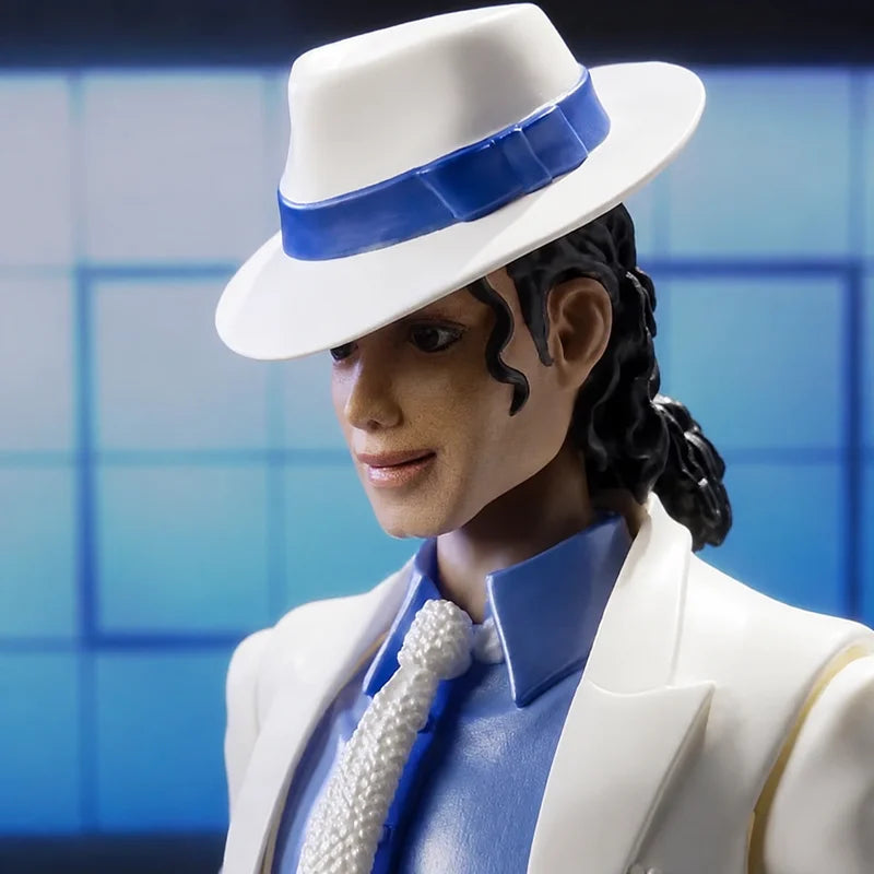 Poseable Michael Jackson Action Figure - Collectible PVC Model Toy Gift