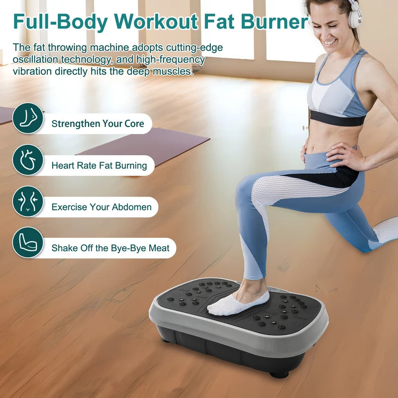 Full-Body Vibration Exercise Machine for Fat Burning and Fitness