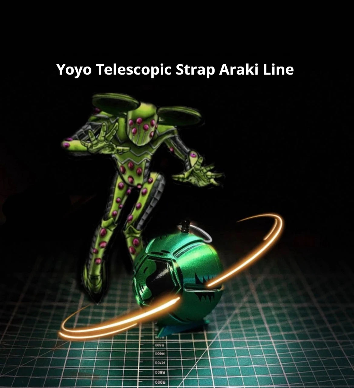 Handmade 3D-Printed Spin Top Toy - Jojo's Bizarre Adventure Cosplay Prop