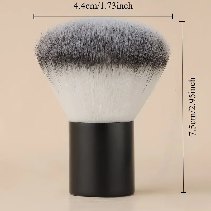 Fluffy Kabuki Makeup Brush for Foundation Blush Bronzer Highlighter – Cosmetic Tool