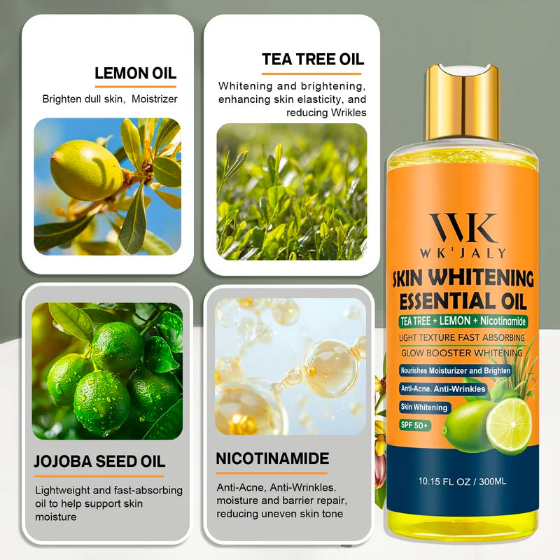 Niacinamide Body Oil for Skin Brightening & Anti-Acne | 300ml