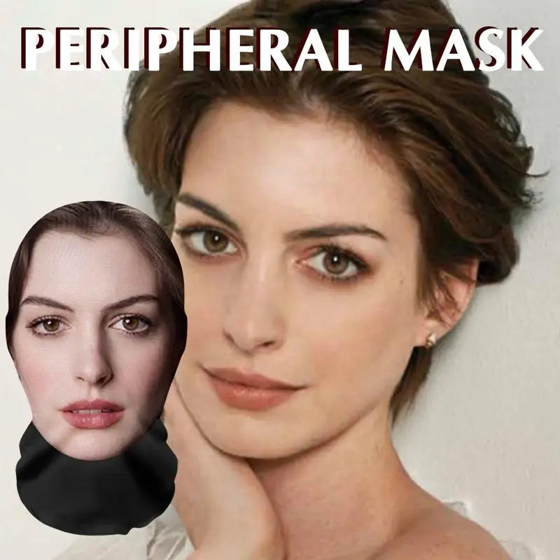 3D Printed Full Face Mask for Cosplay and Role Play - Halloween Party Prop