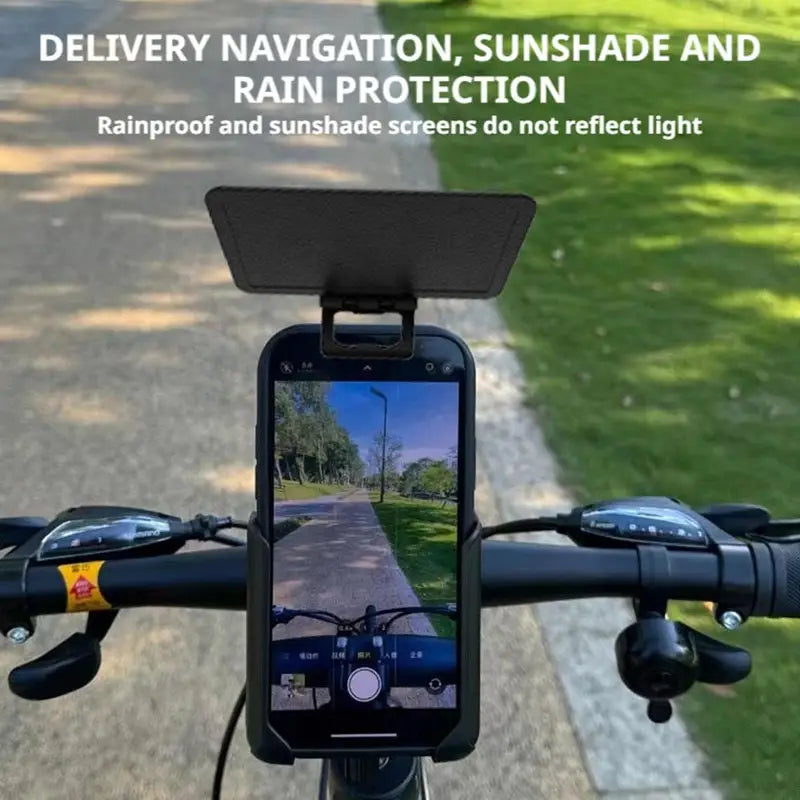 Adjustable Phone Sunshade Visor Clip for Outdoor Sun Protection