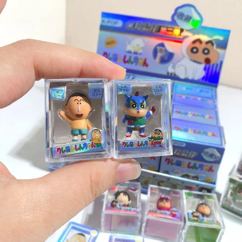 Crayon Shin-Chan Animal Series Rice Grain Blind Box Mini Resin Figurine Collectible