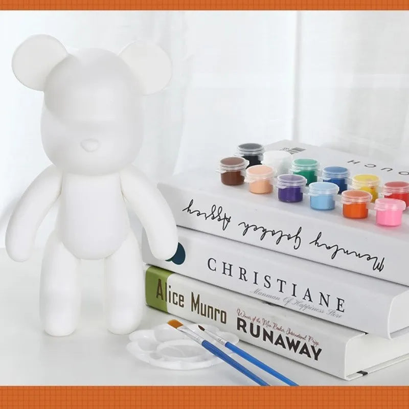 DIY Fluid Bear Sculpture Kit Handmade Art & Craft Mold for Home Decor