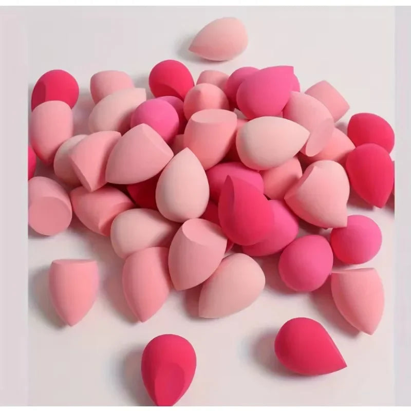 Makeup Sponge Set 4/7/18 Pieces for Liquid Powder BB Cream Application - Dual-Use Egg Makeup Tools