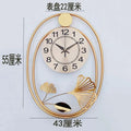 Nordic Style Wall Clocks for Bedroom and Living Room - Silent Quartz Home Decor