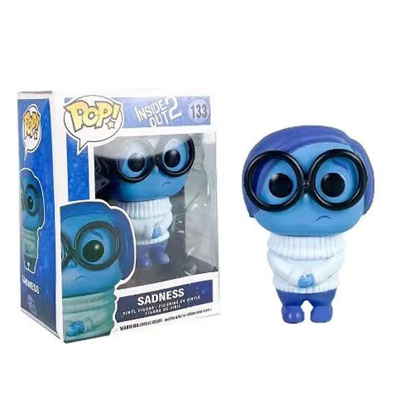 Anime Inside Out Action Figure Toy Set - 10cm PVC Collectible Figurines