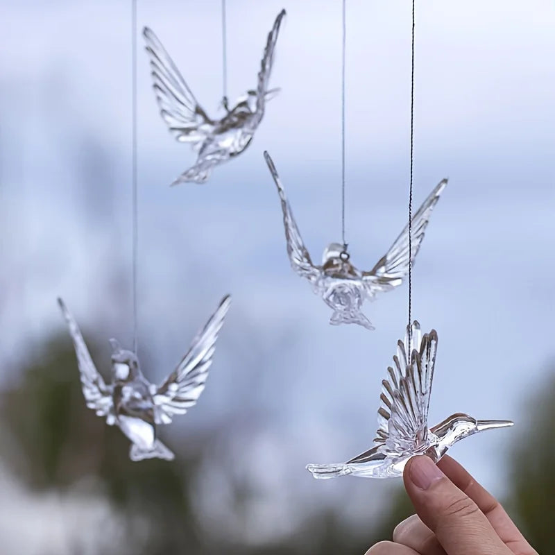 4 Pieces Bird Shaped Ceiling Decorations for Festivals Weddings Parties