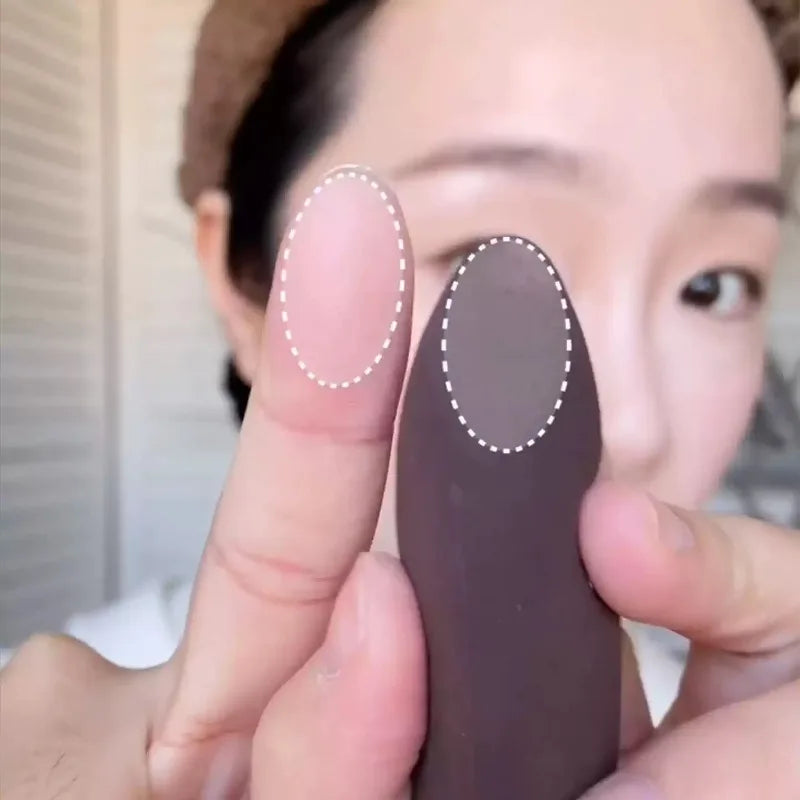 Finger Shape Makeup Sponge Dual-Use Foundation Concealer Puff - Brightening & Repair