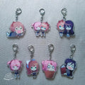 Cute School Uniform Acrylic Keychain - Doki Doki Literature Club Collectible Pendant