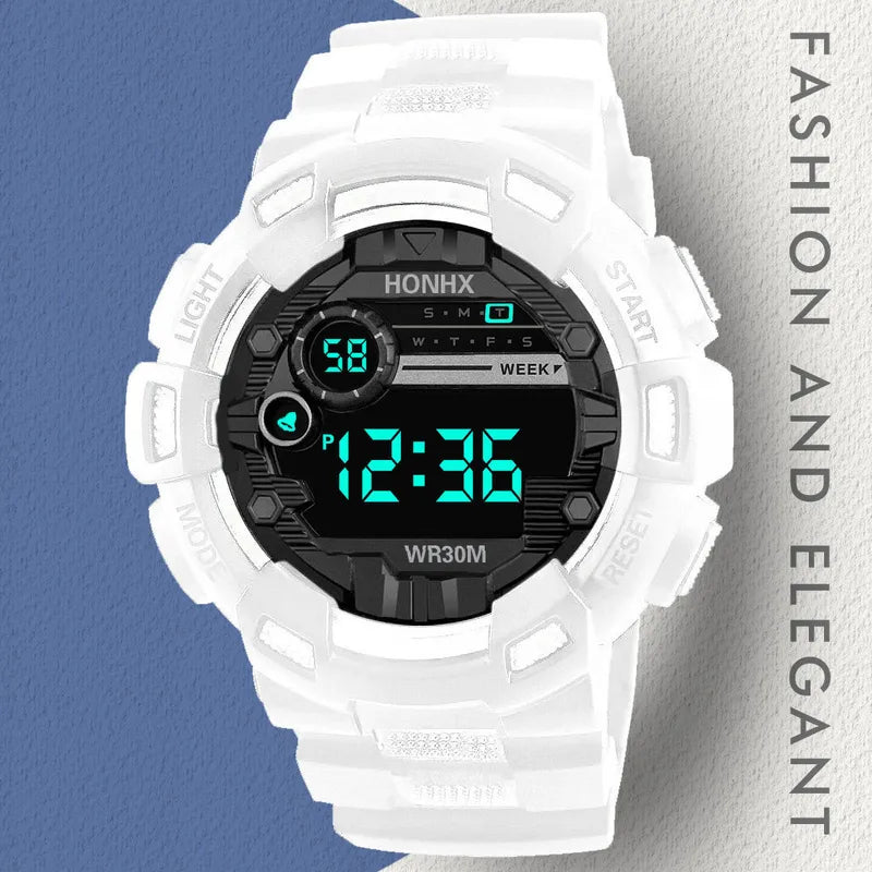 Kids Waterproof Digital Watch with Multi-Function Luminous Sports Wristwatch for Children