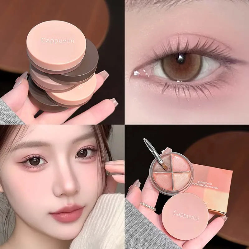 Matte Waterproof Eyeliner Pencil - Long-Lasting Smudge-Proof Natural Eye Makeup