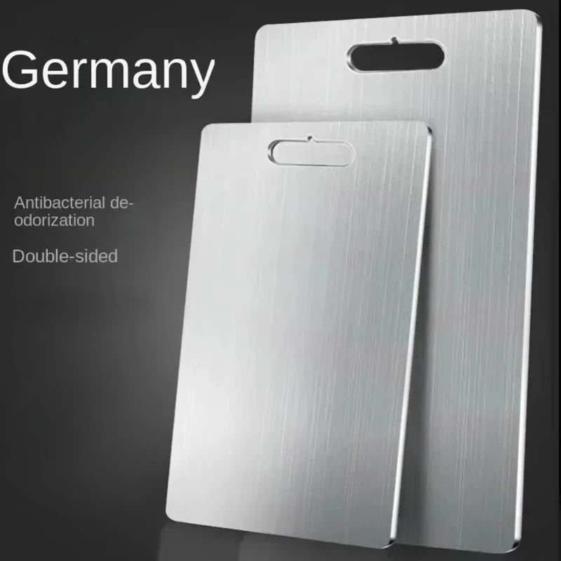 Stainless Steel Cutting Board Antibacterial Kitchen Chopping & Dough Board