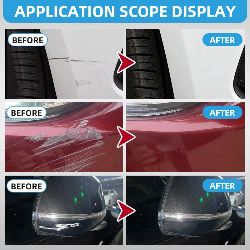 Car Scratch Remover & Paint Care Kit for Auto Body Polishing & Scratch Repair