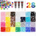 DIY Resin Rhinestone Nail Art Kit with Flatback Gems, Glue, and Pickup Pen