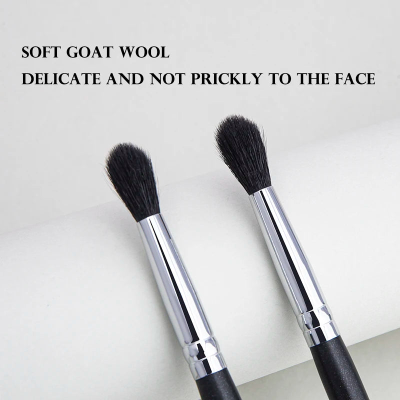Eye Shadow Crease Brush Flame Shape Goat Hair Makeup Tool for Blending